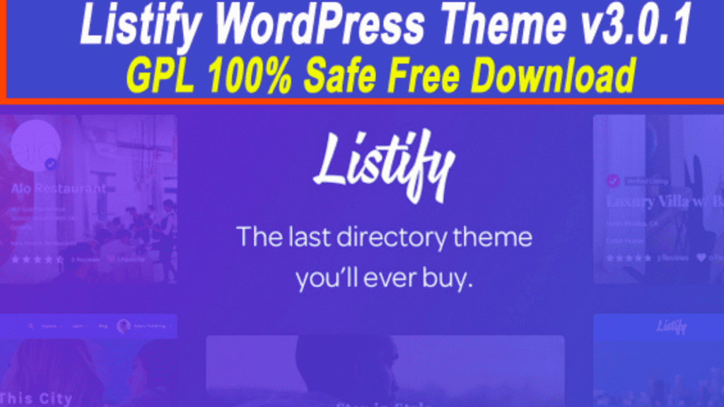 Listify WordPress Theme