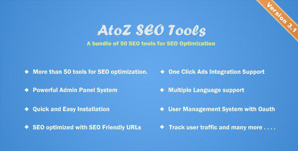 A to Z SEO Tools – Search Engine Optimization Tools