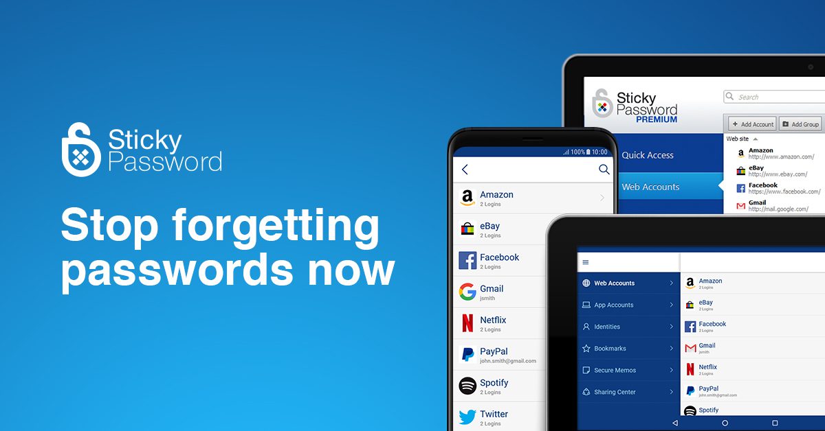 Sticky Password Premium - Official License For 1 Year