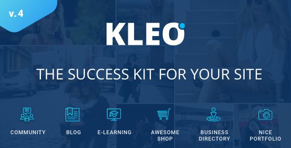 KLEO v5.1.0 – Pro Community Focused BuddyPress Theme