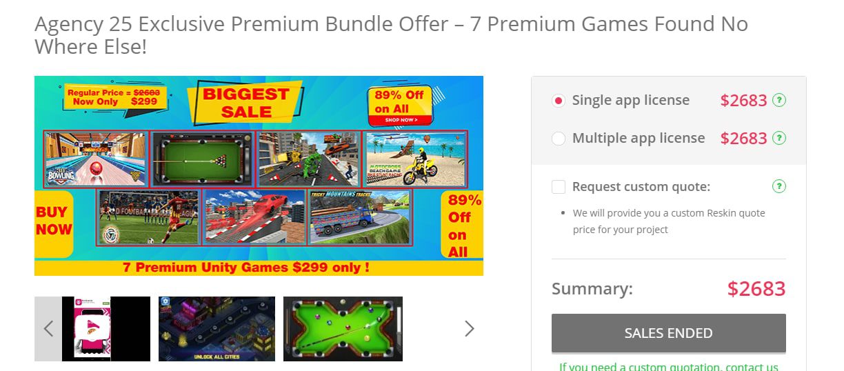 Agency 25 Exclusive Premium Bundle Offer – 7 Premium Games Found No Where Else!